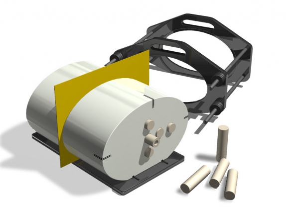 CIRS 002H5 IMRT模體，CIRS 002H5勻質模體