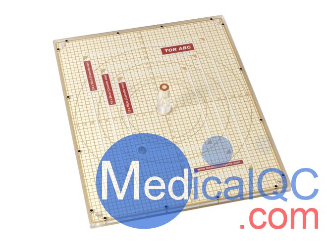 英國Leeds TOR ABC光束校準模體，TOR ABC光束校準模體