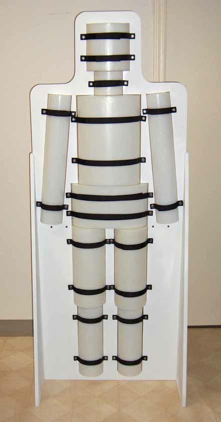 美國核科技BOMAB全身計數器計量模體，BOMAB模體