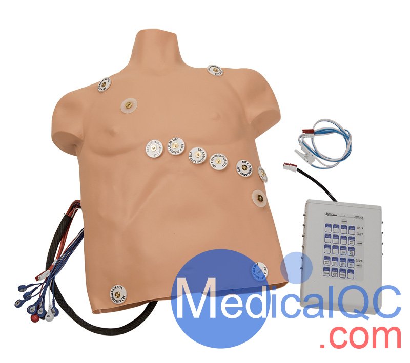Simulaids帶有人體模型12導聯心律失常模擬器