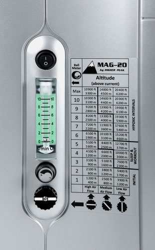 HigherPeak MAG-20高原低氧發生器，MAG-20低氧發生器