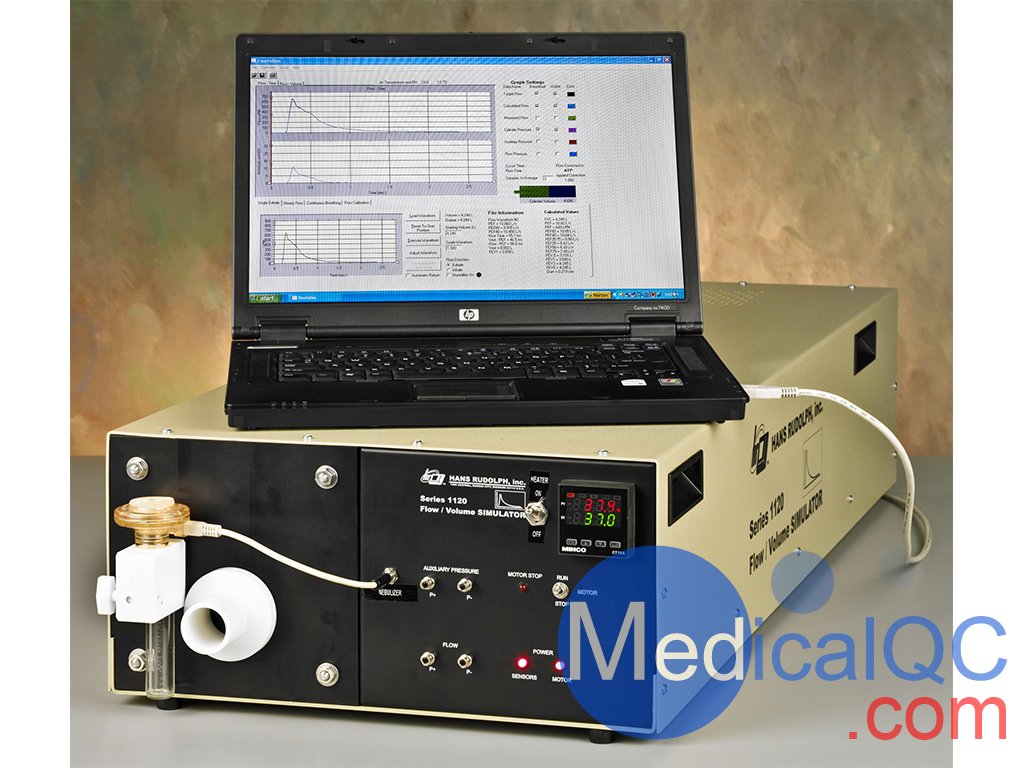 HANS RUDOLPH 1120流量模擬器，1120肺活量計檢查波形發生器