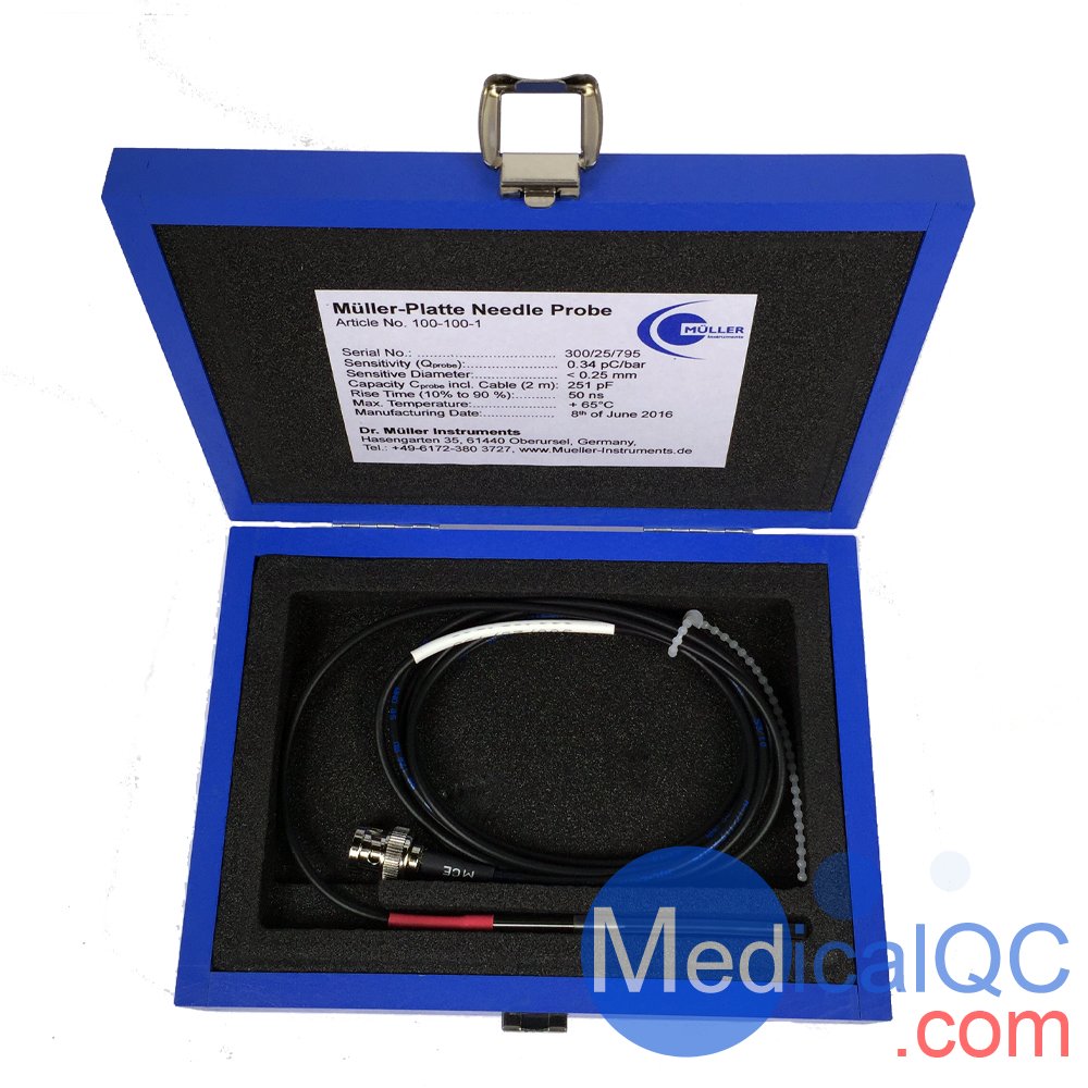 Muller-Platte針式水聽器，Muller-Platte水聽器