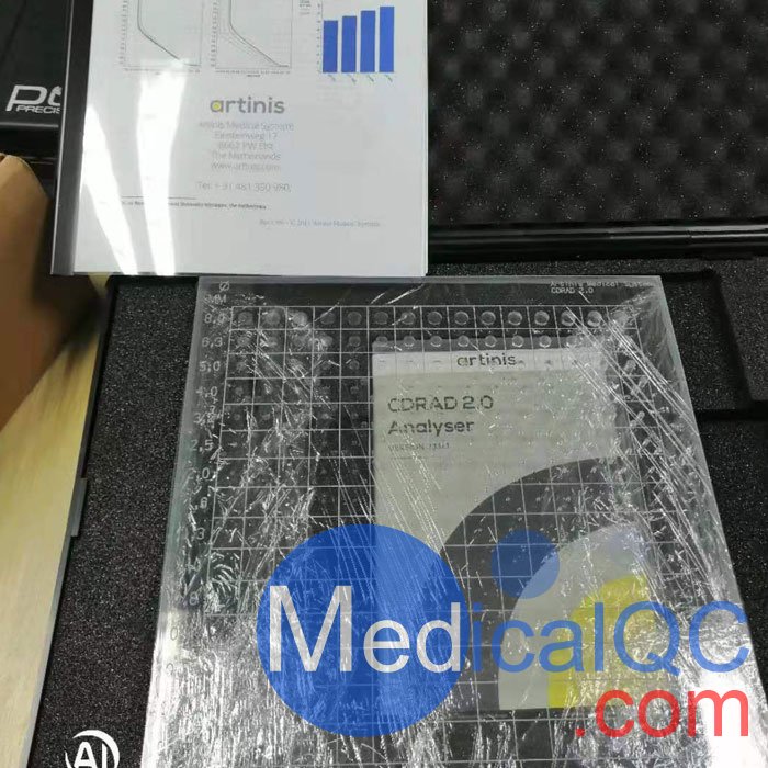 Artinis CDRAD2.0對比度細節模體，CDRAD2.0模體