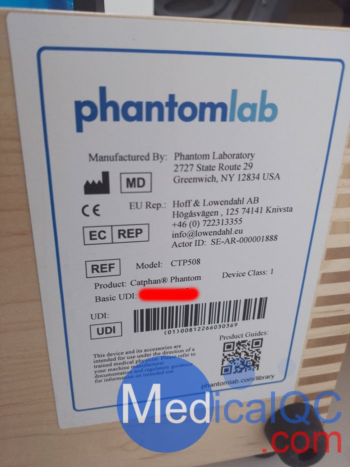 Catphan508體模，CTP500 CT性能模體，Catphan508 CT性能模體實物拍攝圖