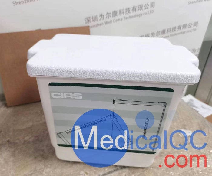 Cirs045B近距離放射治療QA體模,Cirs045B質控模體實物拍攝圖