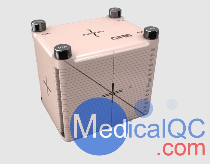 Cirs 037多病變腦QA模型，Cirs 037多病灶SRS治療計(jì)劃QA模體