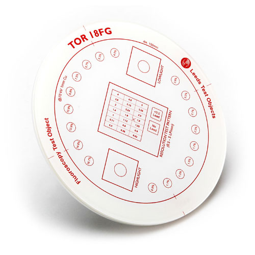 TOR 18FG型X射線模體,Leeds TOR 18FG綜合成像性能檢測模體