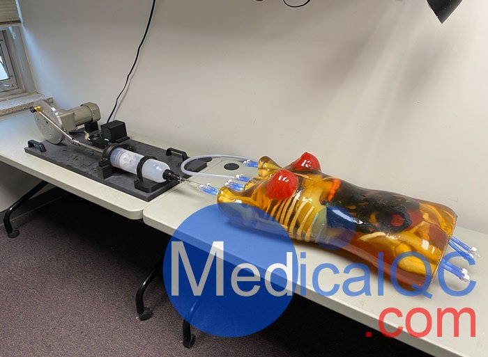 CT-A02成年女性軀干模體，CT-A02心臟跳動和呼吸運動體模